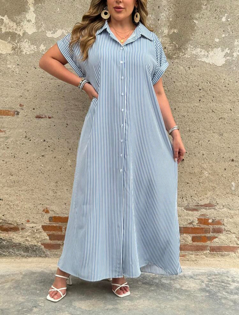 Vestido listrado