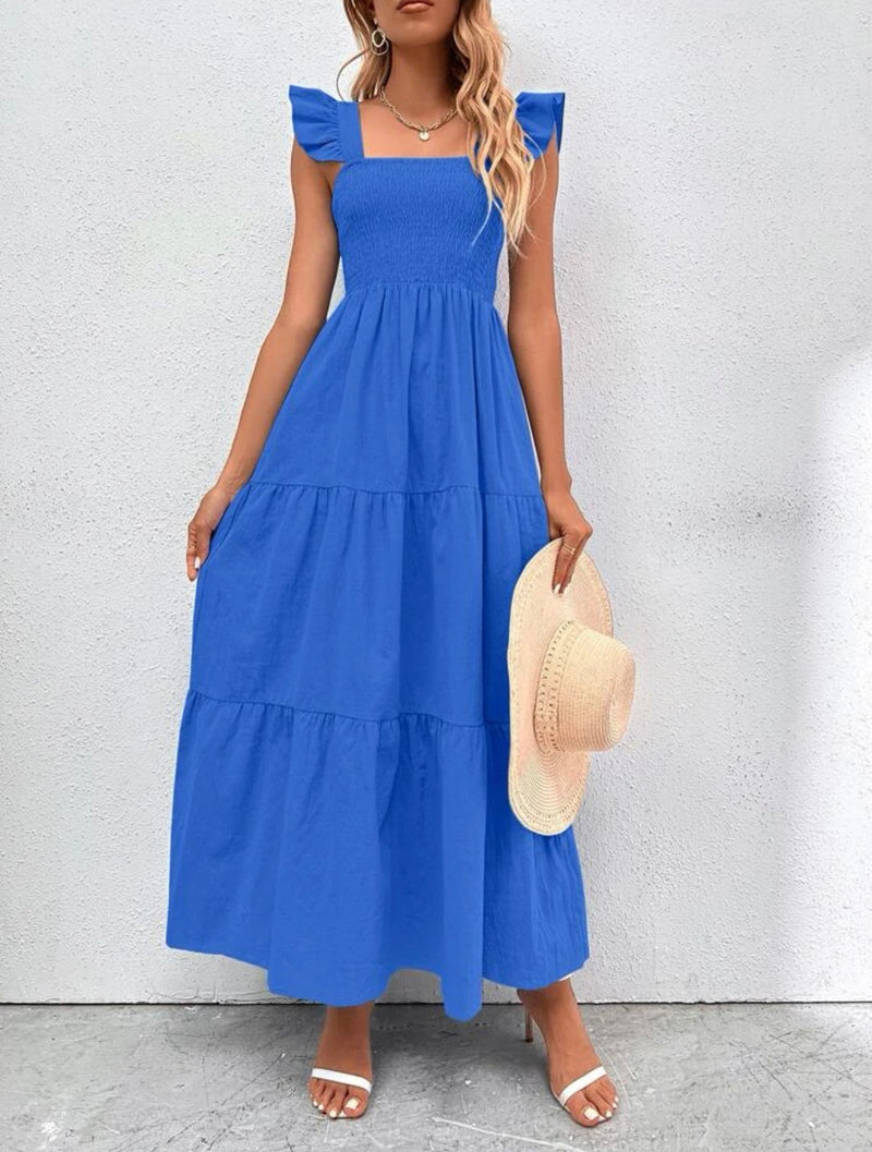 Vestido com lastex
