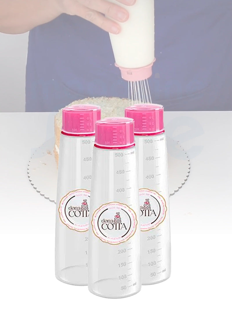 Bisnaga Regador Chuveirinho para Umedecer Bolos Massas 500 Ml