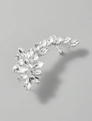 Brinco espiral de zircônia