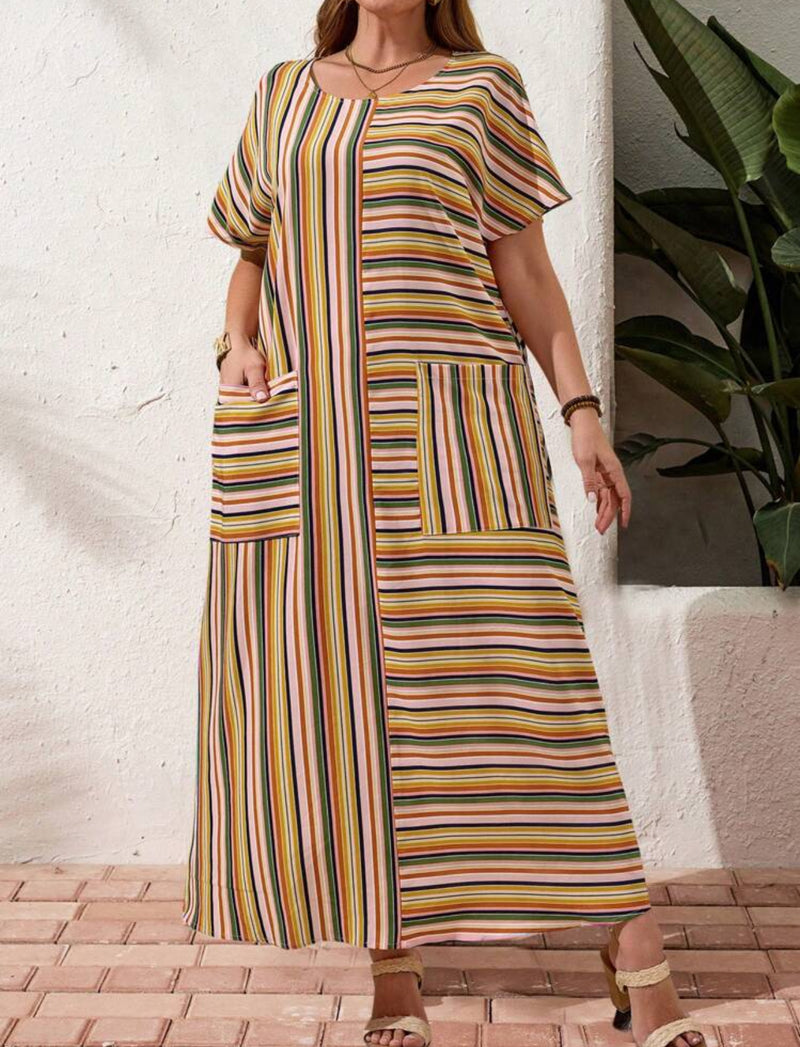 Vestido listrado