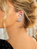 Brinco espiral de zircônia