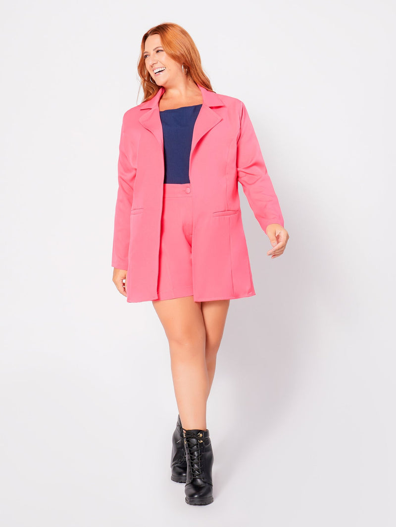 Blazer Alfaiataria  - Plus Size