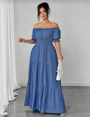 Vestido Longo com Fenda