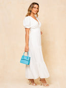 Vestido midi feminino