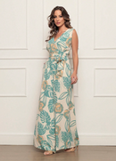 Macacão transpassado