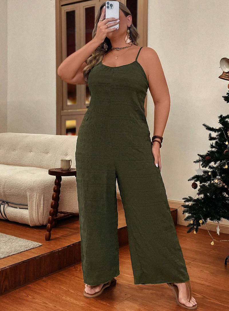 Macacão fluído - Plus size