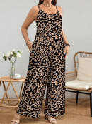 Macacão estampa de onça