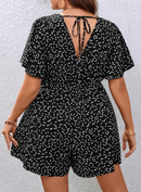 Macacão estampa coração