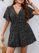 Macacão estampa coração