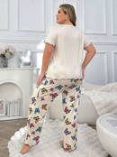 Pijama estampado feminino