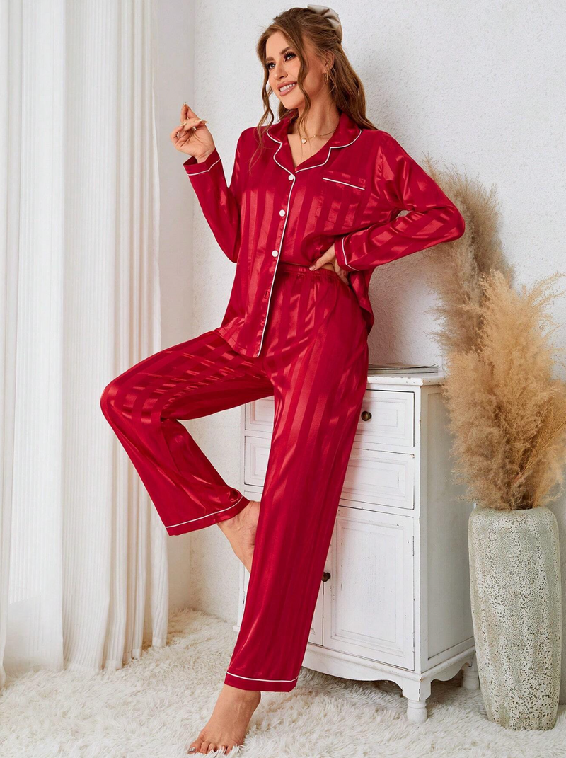Pijama de cetim
