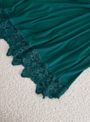 Camisola feminina com renda luxo