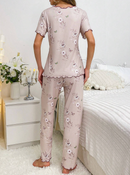 Pijama feminino estampado