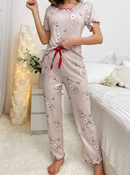 Pijama feminino estampado