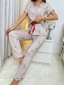 Pijama feminino estampado