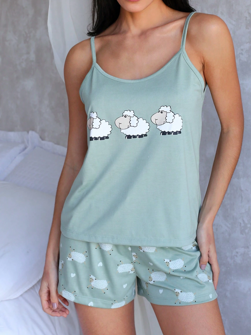Pijama estampado