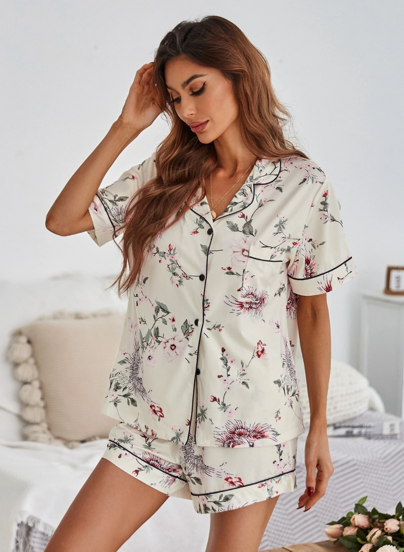 Pijama feminino estampado