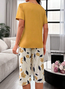 Pijama feminino estampado