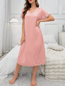 Camisola estampa poá