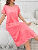 Camisola estampa poá