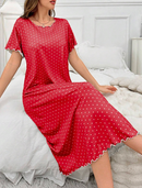 Camisola estampa poá