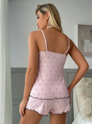 Pijama detalhe em botão