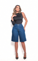 Bermuda jeans feminina