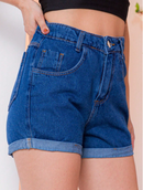 Short jeans feminino
