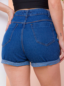 Short jeans feminino