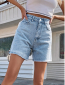 Short jeans feminino