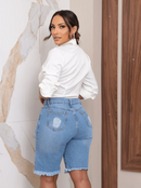 Bermuda moderna feminina