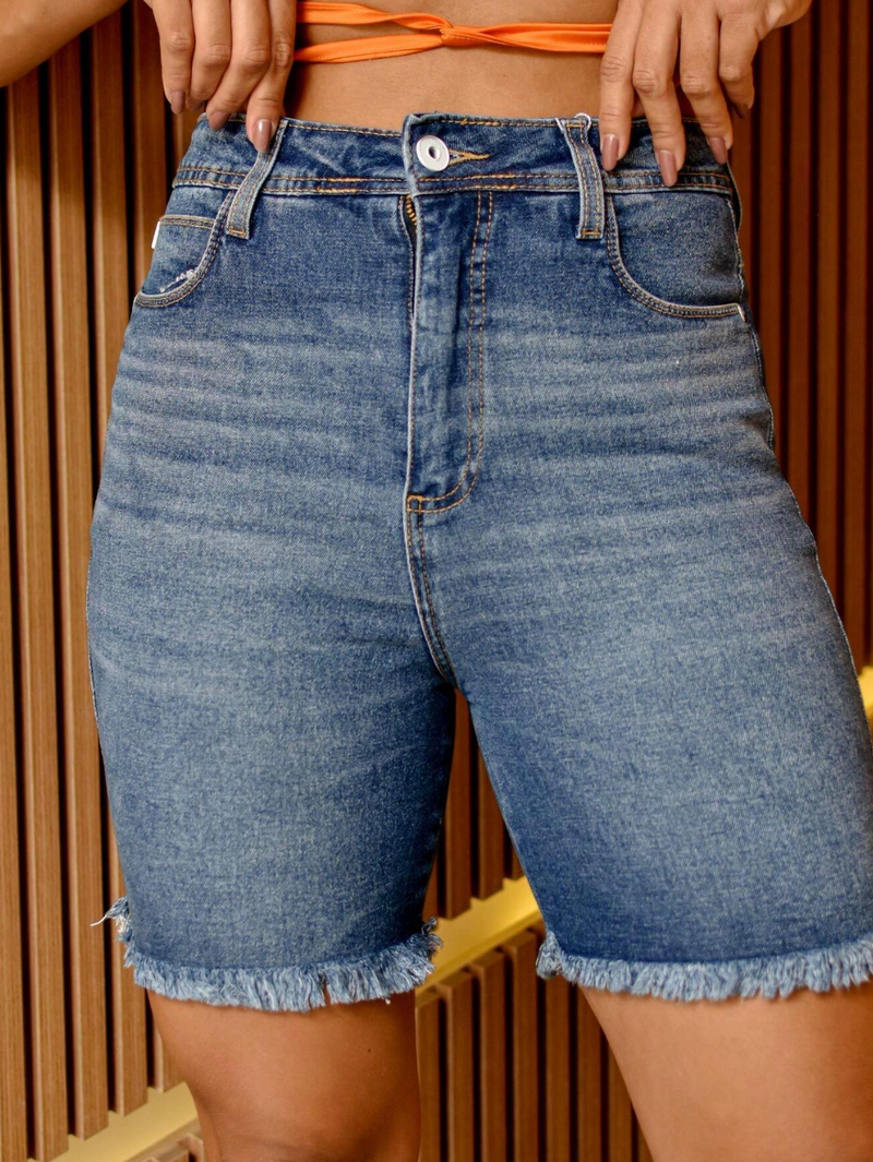 Short jeans feminino