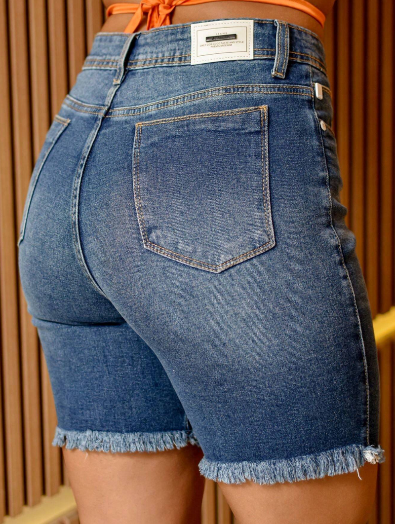 Short jeans feminino