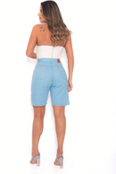 Bermuda jeans feminina