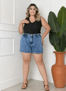 Short jeans feminino