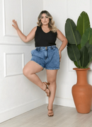 Short jeans feminino