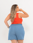 Short jeans feminino