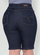 Bermuda jeans feminina