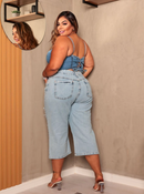 Bermuda jeans moderna