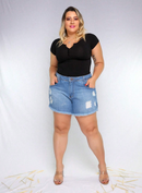 Bermuda moderna feminina