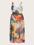 Maiô Estampa Tropical + Saída de Praia