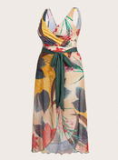 Maiô Estampa Tropical + Saída de Praia