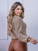 Tricot manga bufante