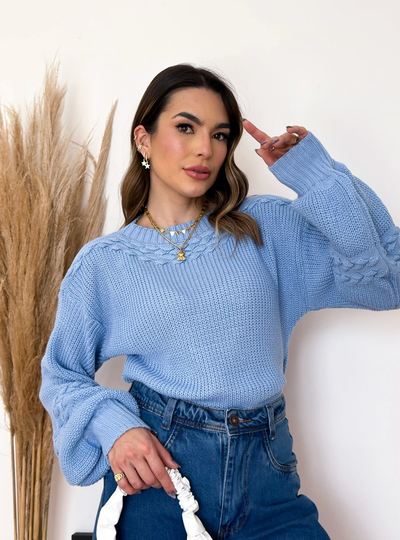 Blusa de tricot