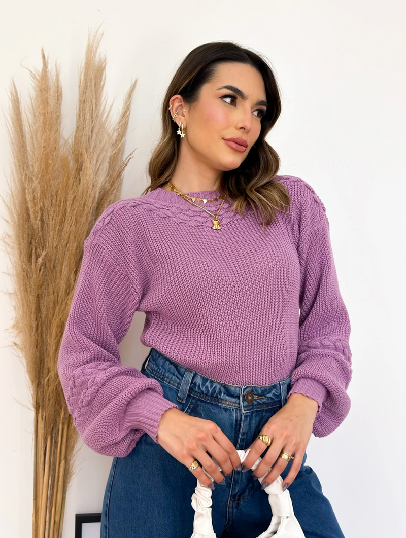 Blusa de tricot