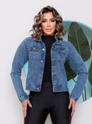 Jaqueta jeans feminina