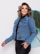 Jaqueta jeans feminina