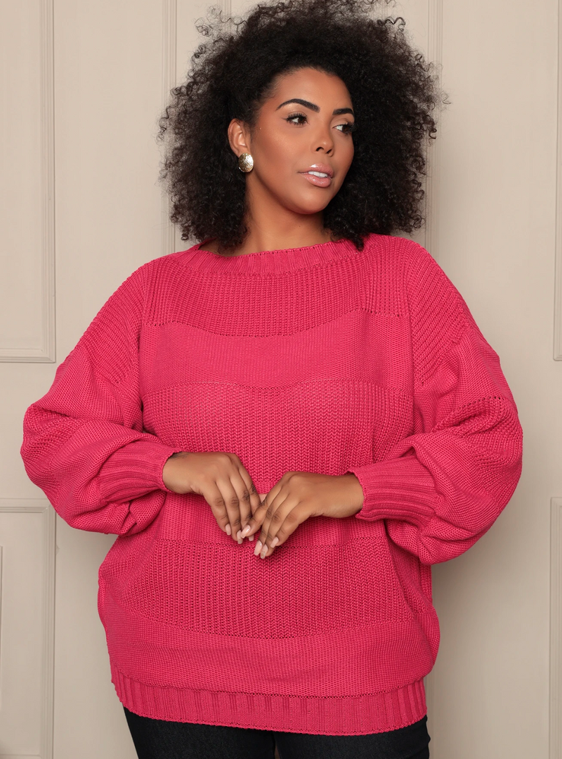 Blusa de tricô