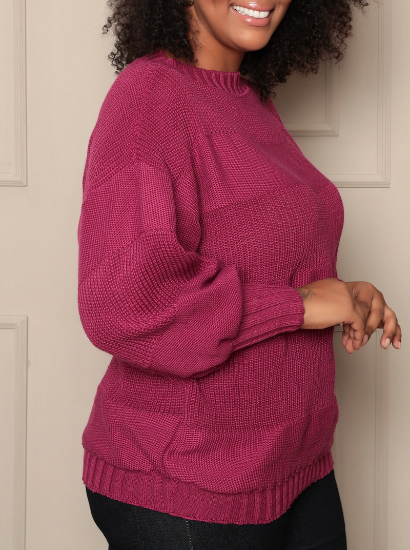 Blusa de tricô